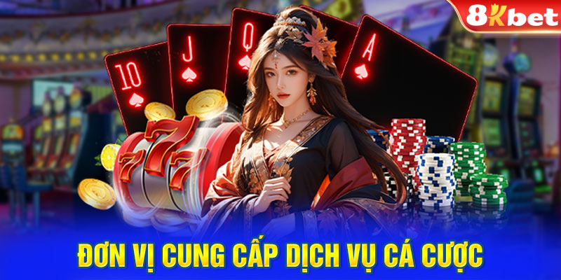 Đơn vị cung cấp dịch vụ cá cược cho Casino 8KBET